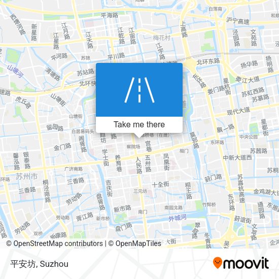 平安坊 map
