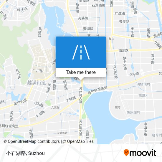 小石湖路 map