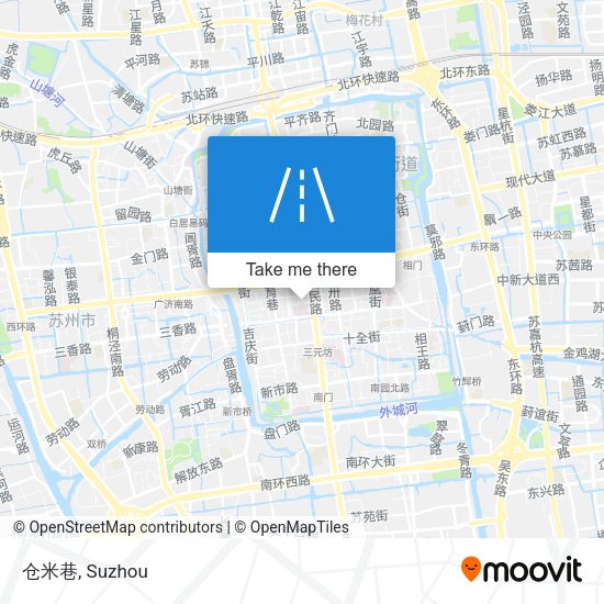 仓米巷 map