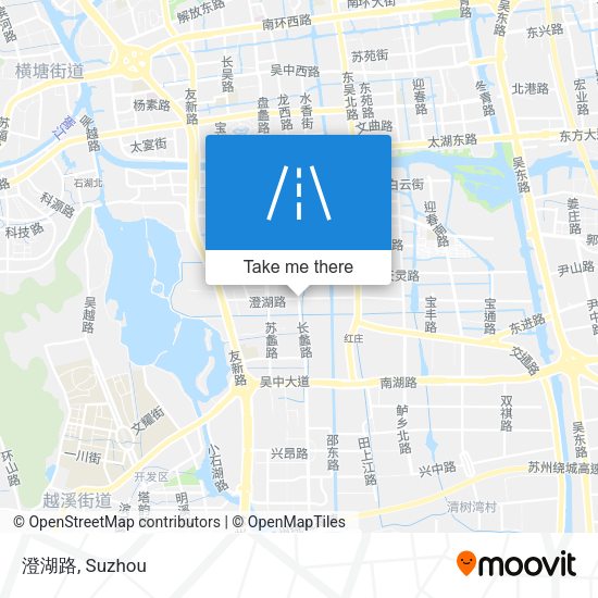 澄湖路 map