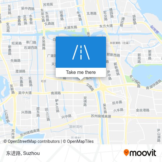东进路 map