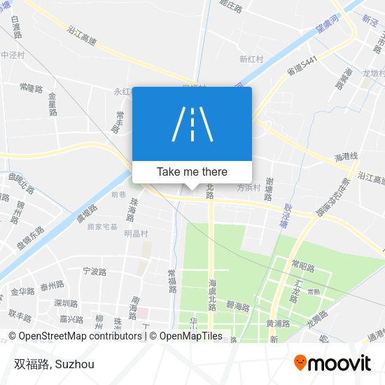 双福路 map