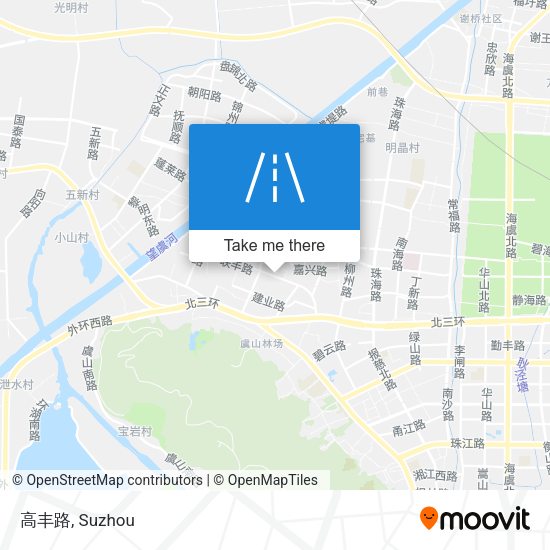 高丰路 map