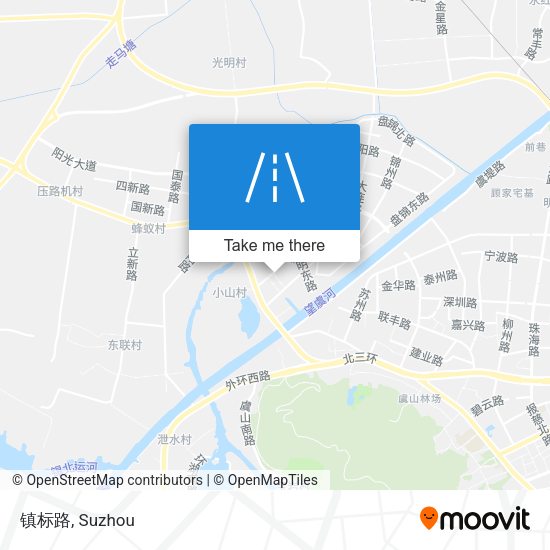 镇标路 map