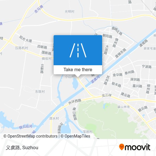 义虞路 map