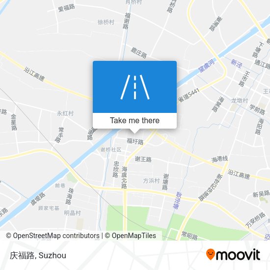 庆福路 map