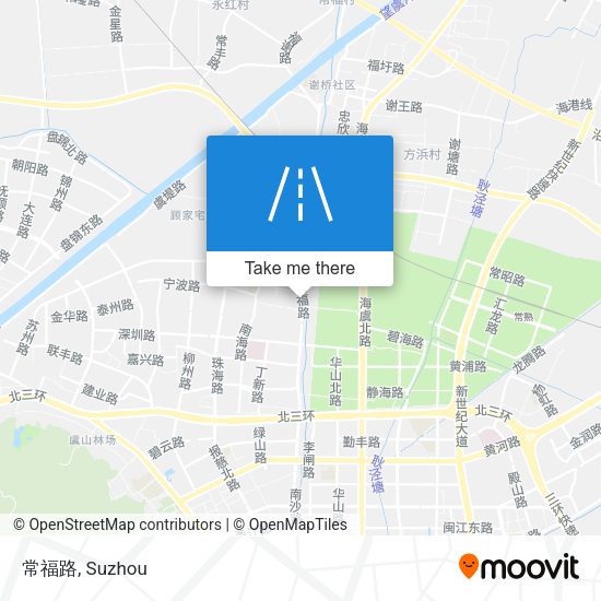 常福路 map