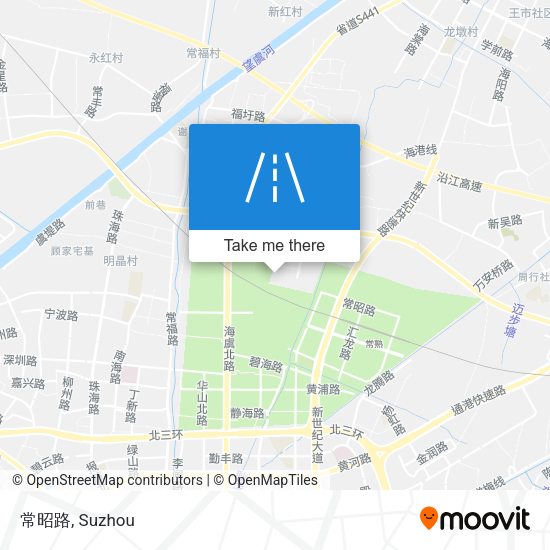 常昭路 map