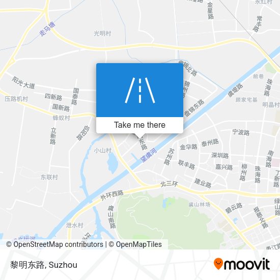 黎明东路 map