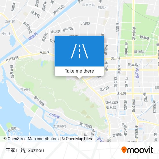 王家山路 map