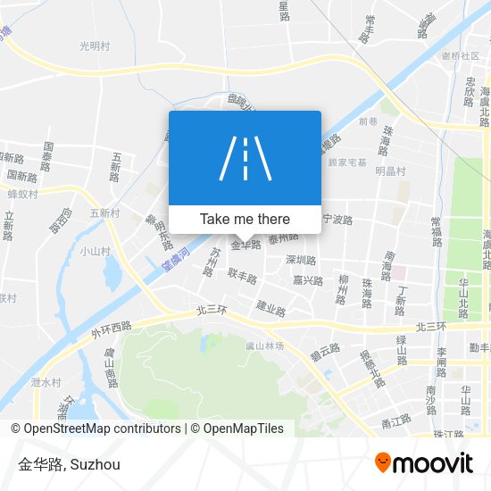 金华路 map