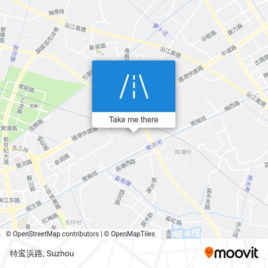 特鸾浜路 map