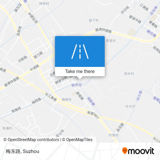 梅东路 map