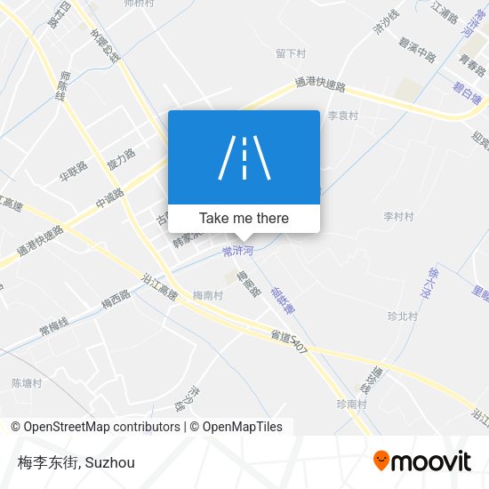 梅李东街 map