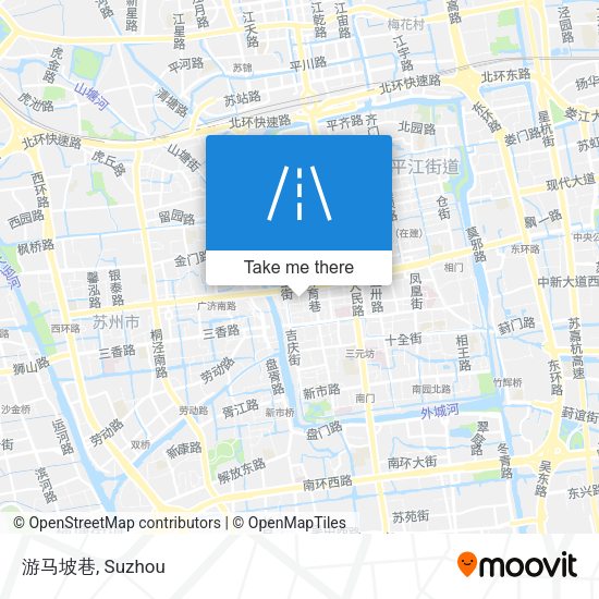 游马坡巷 map