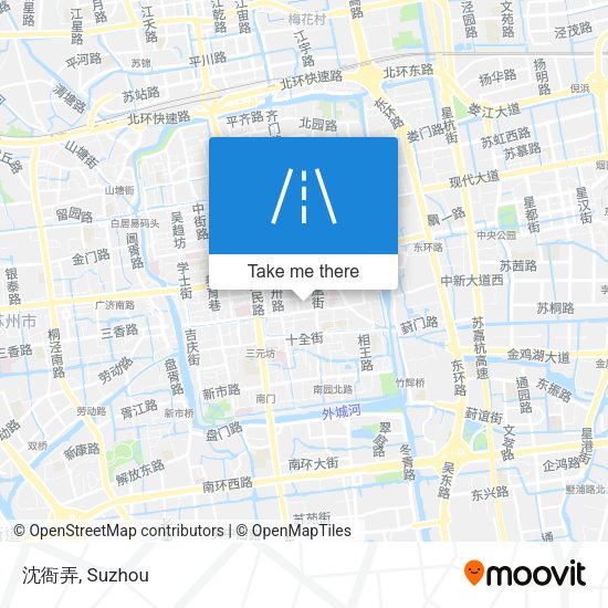 沈衙弄 map