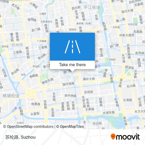 苏纶路 map
