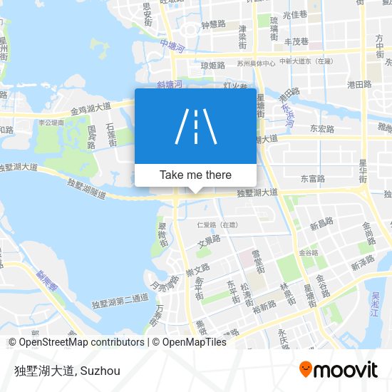独墅湖大道 map
