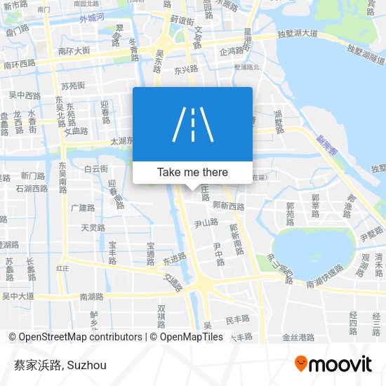 蔡家浜路 map