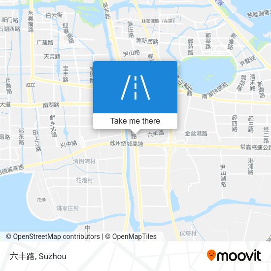 六丰路 map