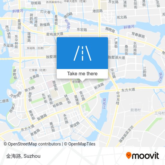 金海路 map