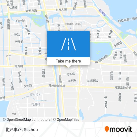 北尹丰路 map
