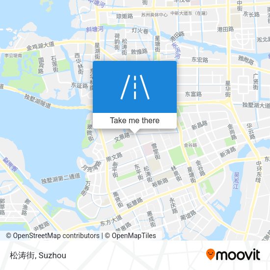 松涛街 map