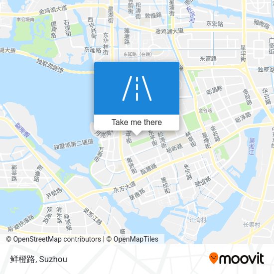 鲜橙路 map