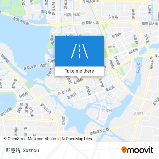 酝慧路 map
