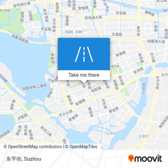 东平街 map