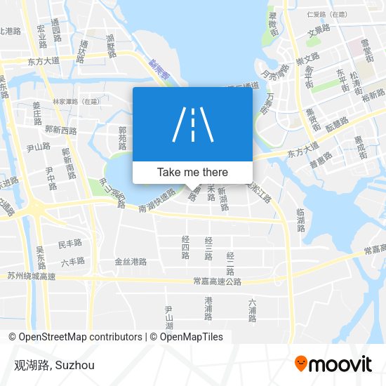 观湖路 map