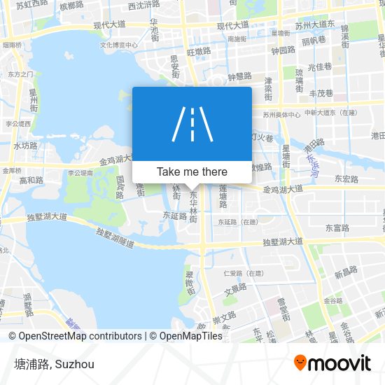 塘浦路 map