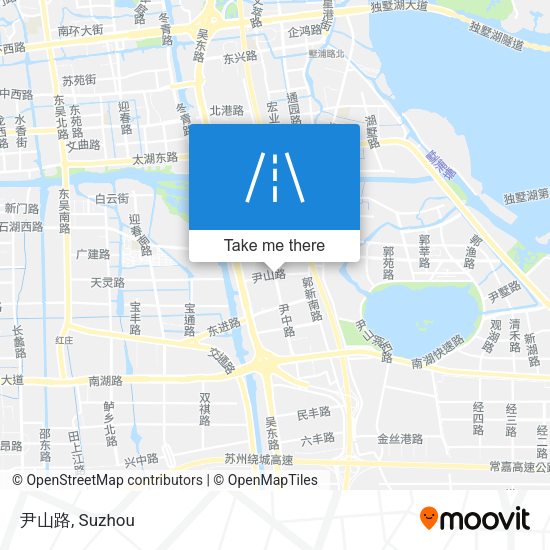 尹山路 map