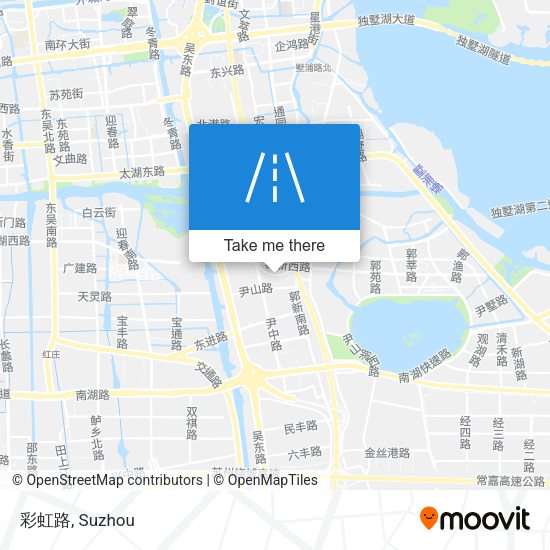 彩虹路 map