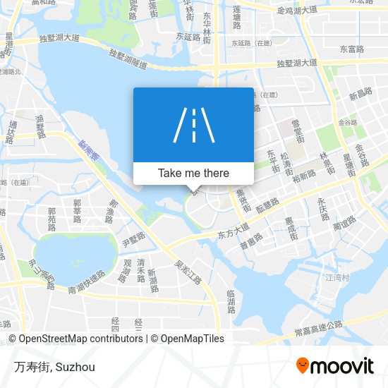 万寿街 map