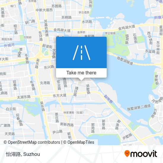 怡湖路 map