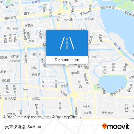 吴东快速路 map
