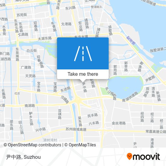 尹中路 map