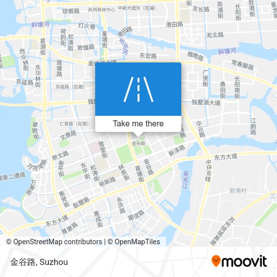金谷路 map