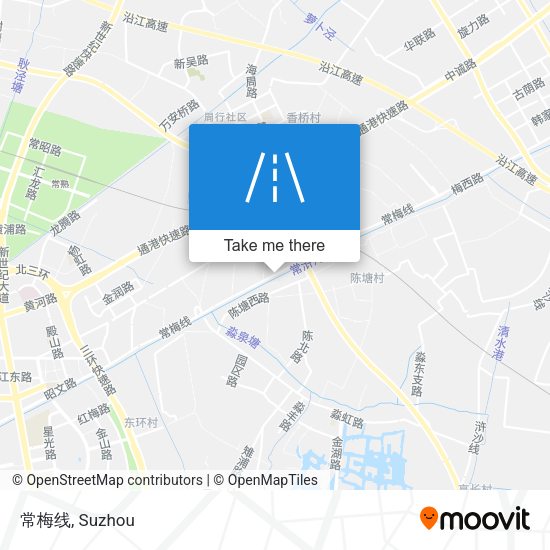 常梅线 map
