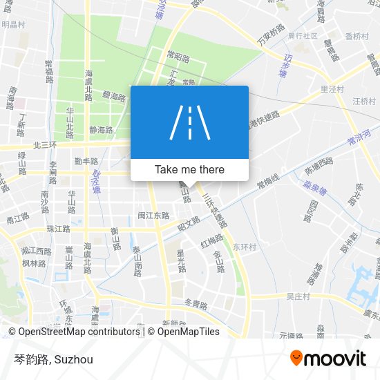 琴韵路 map
