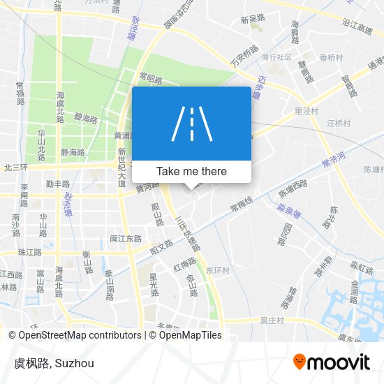 虞枫路 map