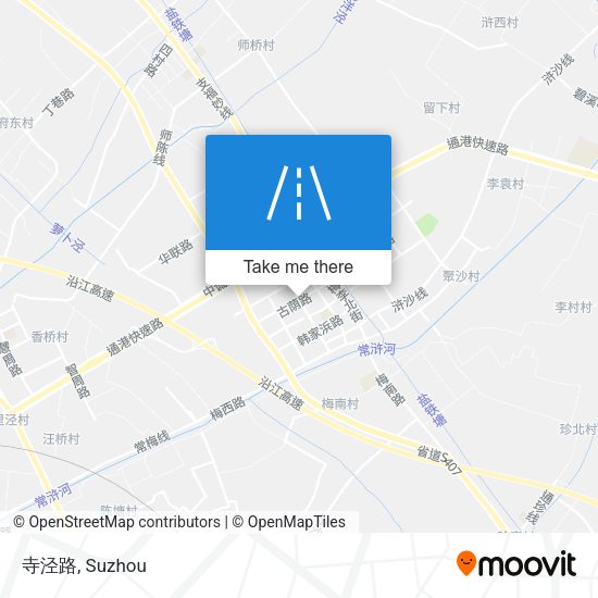 寺泾路 map