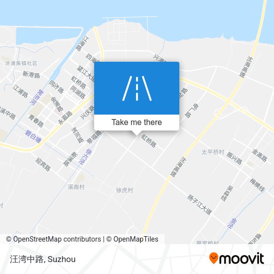 汪湾中路 map