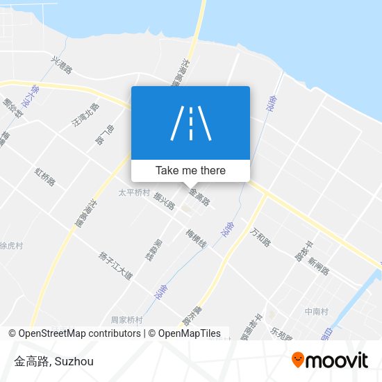 金高路 map