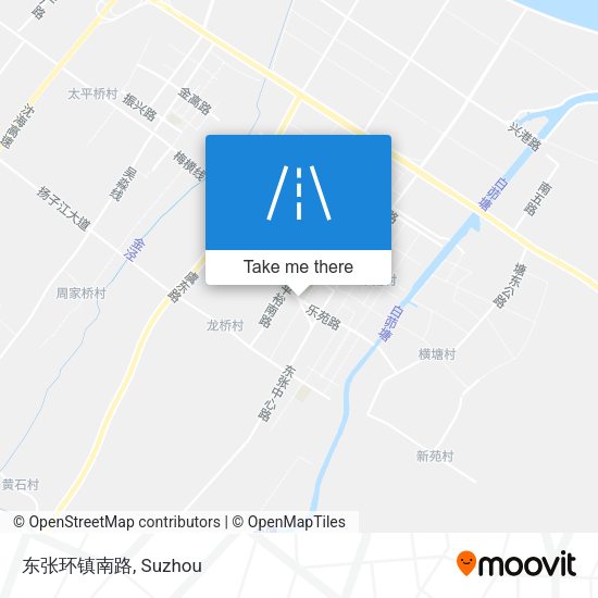 东张环镇南路 map