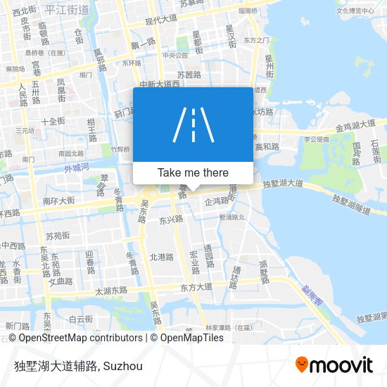 独墅湖大道辅路 map