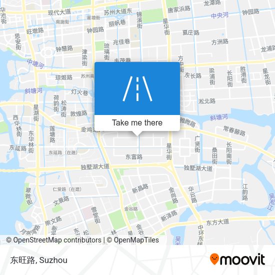 东旺路 map