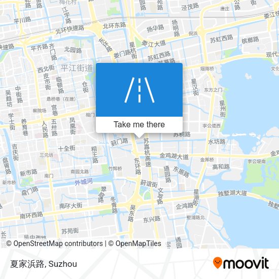 夏家浜路 map