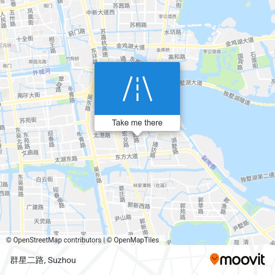 群星二路 map